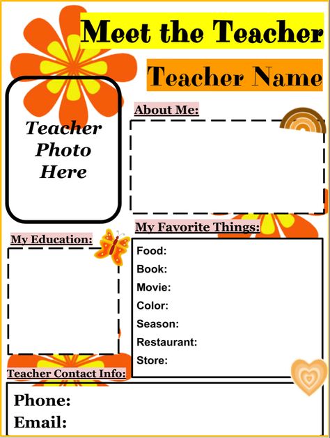 American English Words, Teacher Photo, Meet The Teacher, American English, Teacher Name, The Teacher, English Words, 2nd Grade, School Ideas