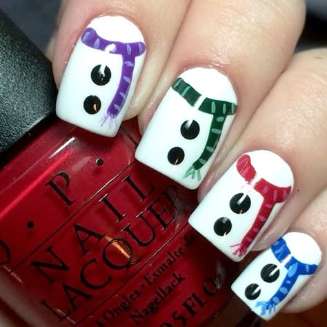 31 Christmas Nail Art Designs With Themed Ornaments Xmas Nail Art, 2019 Nails, Unghie Nail Art, Nagellack Trends, Holiday Nail Designs, Cute Christmas Nails, Nails Matte, Christmas Nail Art Designs, Holiday Nail