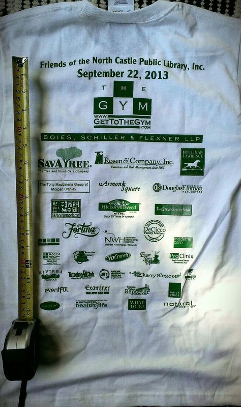 Using the enitre Tall – Full area for sponsorships can be quite cost-effective, especially when done in one color (you’ll only need on screen created).  Here is 15” of sponsorship logos on the back of a youth large shirt. Sponsorship Tshirt Design, Tshirt Sponsorship Ideas, Tshirt Fundraiser, Festival Moodboard, Band Booster, Zoo Signage, Promo Product, Sponsorship Levels, Sports Fundraisers