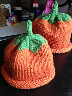 Pumpkin Hats, Pumpkin Hat Pattern, Baby Pumpkin Hat, Baby Hat Knitting Patterns Free, Knitting Patterns Boys, Baby Hat Knitting Pattern, Knitting Patterns Free Hats, Pumpkin Hat, Baby Boy Hats