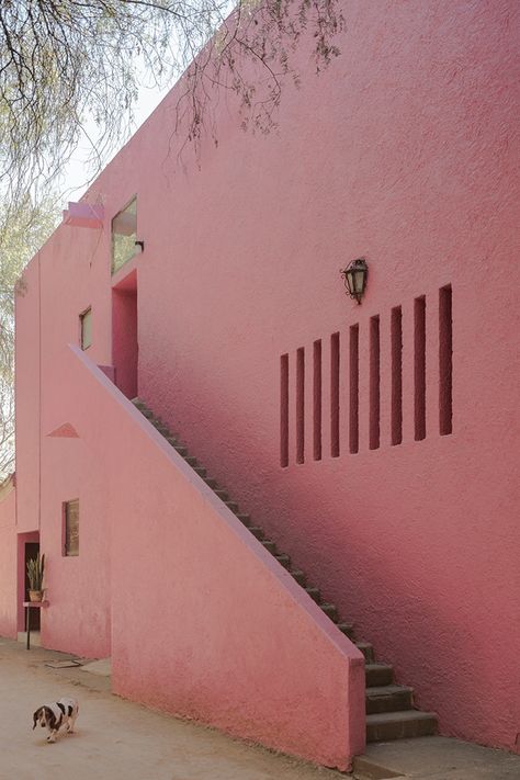 Louis Barragan, Luis Barragan Architecture, Mauve Walls, Geometric Volume, Villa Rosa, Equestrian Estate, Architectural Photographers, Diagram Architecture, Wellness Center