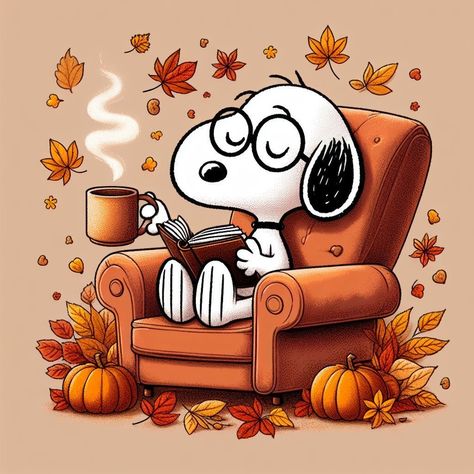 Good Morning Fall Images, Good Morning Fall, Good Morning Snoopy, Snoopy Funny, Snoopy Halloween, Snoopy Images, Fall Images, Peanuts Characters, Snoopy Wallpaper