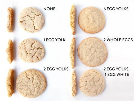 26 Cooking Hacks Everyone Should Know About Cookie Recipes Without Eggs, Cake Recipes Without Eggs, Chewy Sugar Cookie Recipe, No Egg Cookies, Chewy Sugar Cookies, Baking Science, Clam Recipes, Cookie Cake Recipe, Easy Sugar Cookies