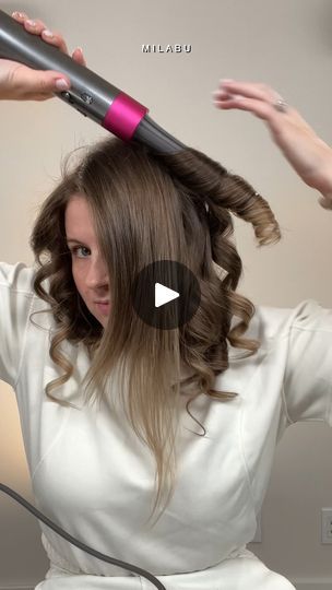 Styling DRY HAIR with Dyson Airwrap | Milabu | Milabu · Original audio Dyson Airwrap, Dry Hair, How To Use, Audio, Healthy Recipes, The Originals, Hair