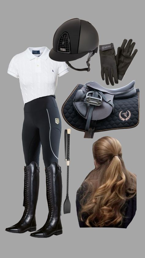 English Riding Outfit Equestrian, Horse Riding Outfit Equestrian Fashion, Horse Rider Outfit, Cute Horse Riding Outfits, Horse Riding Fashion, Riding Outfit Equestrian, Equestrian Style Outfit, English Riding Outfit, Horse Grooming Kit