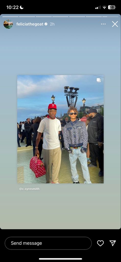 Jayden Smith, Louis Vuitton Event, Tyler The Creator, 10 22, Louis Vuitton, The Creator