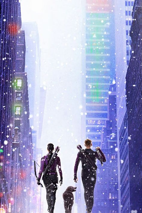 Superhero Christmas, Hawkeye Avengers, Kate Bishop Hawkeye, Marvel Wallpapers, Marvel Hawkeye, Marvel Background, Avengers Art, Avengers Comics, Avengers Wallpaper