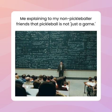 If you never try, you'll never know 🤭 #pickleball Pickleball Quotes, Pickle Ball, Happy Rakshabandhan, Just A Game, Memes Funny, Pickleball, You Never, Funny Memes, Memes