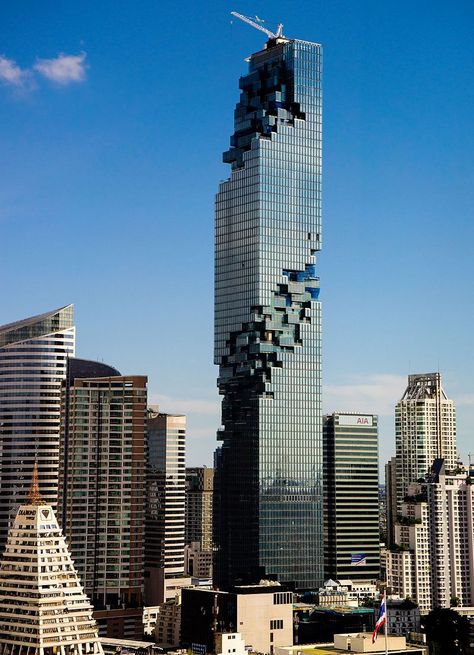 Mahanakhon Tower, Architect Jobs, Architecture Cool, Architecture Unique, Houses Architecture, Rem Koolhaas, Santiago Calatrava, Skyscraper Architecture, Amazing Buildings