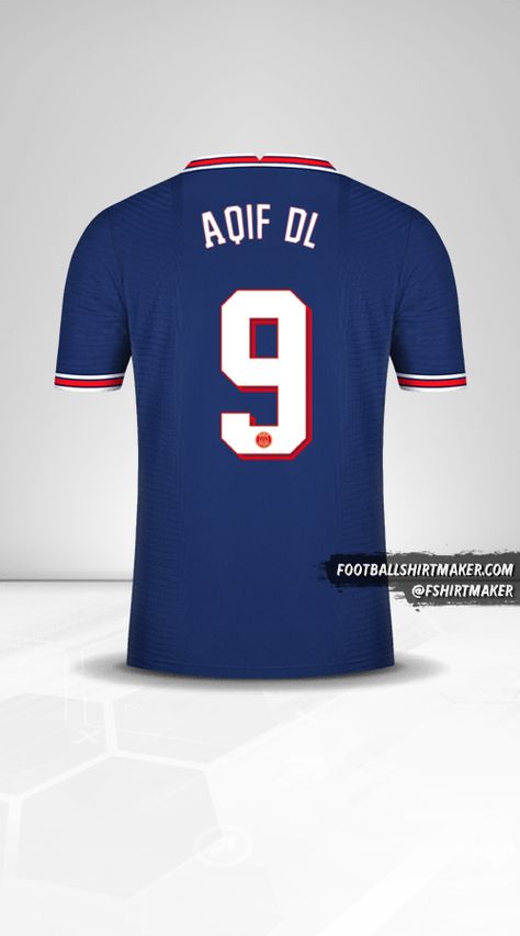 Paris Saint Germain 2021/2022 Cup shirt number 9 aqif dl Number 10, Number 9, Paris Images, Paris Saint, Paris Saint-germain, Saint Germain, African Design, Football Shirts, Mobile Wallpaper