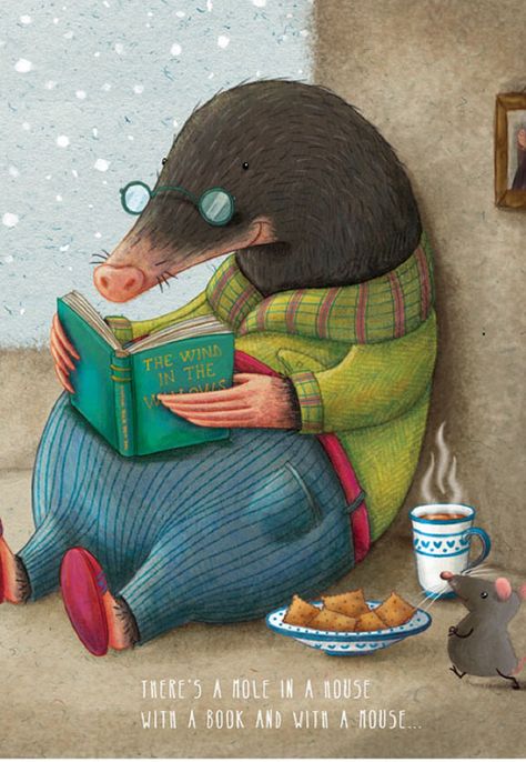 italian illustrator Barbara Cantini. Cartoon Mole, The Wind In The Willows, Nature Sketch, Wind In The Willows, Picture Books Illustration, Tattoo Project, Animal Illustrations, Cartoon Animation, Children's Picture Books