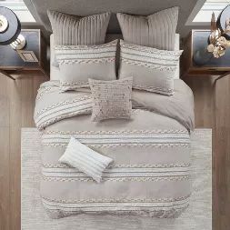 Shop Target for Full/Queen Comforters you will love at great low prices. Free shipping on orders of $35+ or same-day pick-up in store. Cotton Comforter Set, Farmhouse Remodel, Unique Farmhouse, Bedroom Remodel, Comforter Bedding Sets, Bedroom Color, Master Bed, Bedroom Space, Organic Cotton Duvet Cover