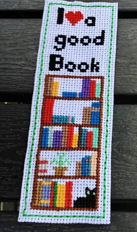 Counted Cross Stitch Patterns Free, Cross Stitch Bookmark, Stitch Bookmark, Cross Stitch Freebies, Cross Stitch Books, Completed Cross Stitch, Cross Stitch Bookmarks, Cross Stitch Borders, Cross Stitch Alphabet