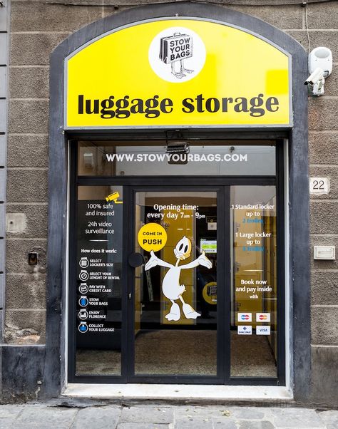 Stow Your Bags: Centrally Located Luggage Storage Lockers in Florence, Italy Italy Tour, Storage Lockers, Visit Florence, Medieval Tower, Museum Tickets, Uffizi Gallery, Italy Tours, Central Station, Video Surveillance