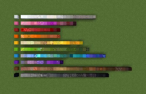 Minecraft Gradient, Block Pallets, Medieval Kingdom, Minecraft Building Guide, Minecraft Welten, Minecraft Steampunk, Minecraft Interior, Minecraft Blocks, Pet Project