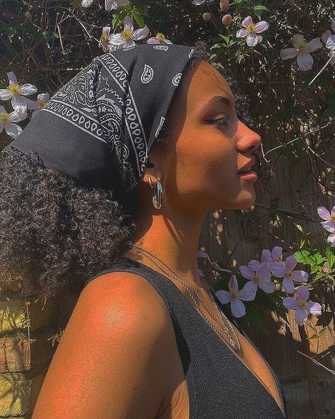 Bandana Girl, Quick Natural Hair Styles, Braided Cornrow Hairstyles, Pelo Afro, Natural Curls Hairstyles, Black Curly Hair, Bandana Hairstyles, Cornrow Hairstyles, Favorite Hairstyles