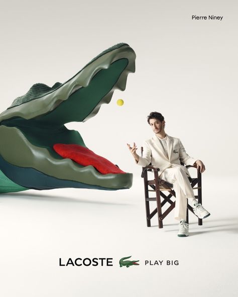 Pierre Niney Lacoste Campaign 2024 Lacoste Advertising, Lacoste Campaign, Lacoste Menswear, Luxury Campaign, Big Ads, Magazine Content, Mens Winter Fashion Outfits, 3d Photography, Sean O'pry