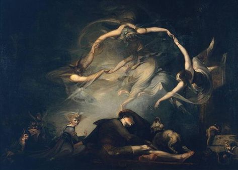 Henry Fuseli Artworks & Famous Paintings | TheArtStory Henry Fuseli, Romanticism Artists, Kunst Inspo, Istoria Artei, Rennaissance Art, Dark Romantic, William Blake, Art Classique, Takashi Murakami