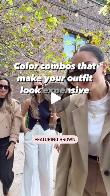 ri & el | women’s clothing store on Instagram: "Timeless elegance is all about the right color combos 🌿✨ Discover the luxury of old money fashion with the classic shades of beige and browns. These colors speak sophistication without saying a word. 

#oldmoneystyle #effortlesselegance #timelessfashion #elegance #womensfashion #confidence 

Footage credit: DM for Credit" Old Money Color Combos, Old Money Style, Shades Of Beige, Old Money, Clothing Store, Color Combos, Timeless Elegance, Timeless Fashion, My Style