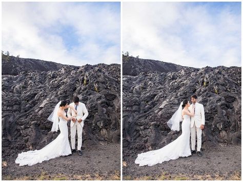 Julia and Krish’s Volcano Elopement Reef Photography, Hawaii Weddings, Hawaii Volcanoes National Park, Hawaii Volcano, Volcano National Park, Elopement Photos, Hawaii Wedding, Volcano, Elopement