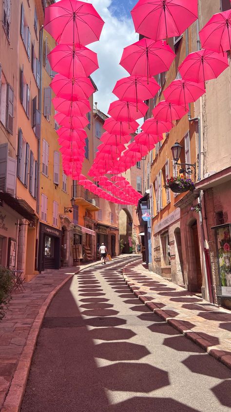 Grasse, the world capital of perfumery. Grasse France Aesthetic, Grasse France, French Stuff, South France, France Aesthetic, Umbrella Art, Interesting Places, Dream Travel Destinations, Cote D’azur