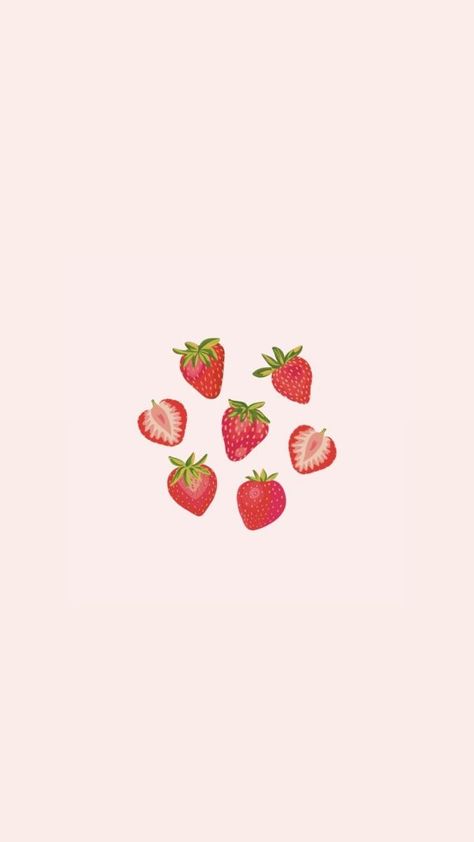 Strawberry Wallpaper, Whimsical Art Journal, Tela Iphone, Cover Instagram, Wallpapers Widgets, Photos Aesthetic, Cute Pastel Wallpaper, Soft Wallpaper, Backgrounds Phone