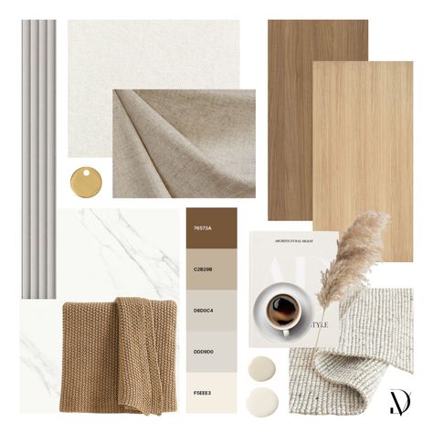 ✨ Minimalism meets warmth ✨

This material board, features a harmonious blend of light and dark wood, soft fabrics, and a chic neutral palette.
The touches of brass and marble add just the right amount of elegance!

Stay tuned for our next post where we'll reveal our take on this beautiful theme! 🤍

‎© All Design Copyrights | @dishavarmadesign Coffee Luxury, Dreamy Interior, Material Board, Light And Dark, Neutral Palette, Inspiration Boards, Minimalist Interior, Interior Inspo, Inspiration Board