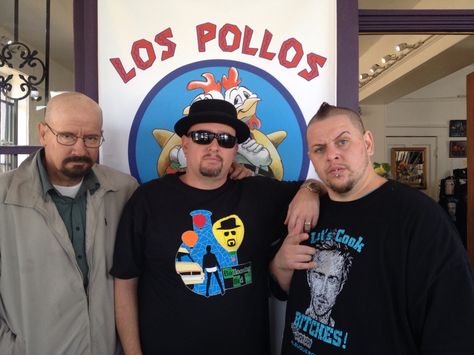 : Did a #BreakingBad tour in #ABQ last week.  Actually found #Combo (aka @TheRealRodneyRush) and a #Heisenberg look-a-like! Combo Breaking Bad, Breaking Bad Party, Breaking Bad, Best Shows Ever