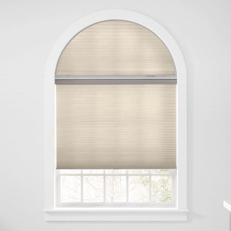 Arched Window Blinds & Shades - Window Designs By Diane, Lake Zurich, IL Blinds For Arched Windows, Bedroom Arch, Circle Windows, Arched Window Coverings, Room Darkening Window Treatments, Building Cabinets, Arched Window Treatments, Blind Ideas, Glass Bathroom Sink