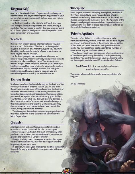 Mindflayer Dnd, D&d Mind Flayer, Dnd Mindflayer Character, Dnd Mind Flayer Homebrew, Dnd Experiment Monster, Dnd Monster Tokens, Dnd 5, Mind Flayer, Dnd Races