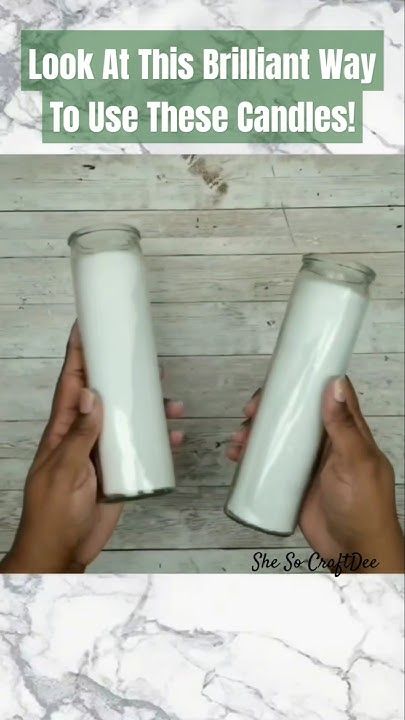 🔥 DIY Dollar Tree Candle Decor That You can Use All Year Long!! #christmasdiy #shesocraftdee #shorts Dollar Tree Tall White Candles Diy, Diy Candles Holders, Dollar Tree Candle Centerpieces, Candle Covers Diy, Tea Light Candle Holders Diy Craft Ideas, Dollar Tree Candles Diy, Glass Candle Holders Decorating Ideas, Dollar Tree Candle Crafts, Dollar Tree Candle Holder Diy