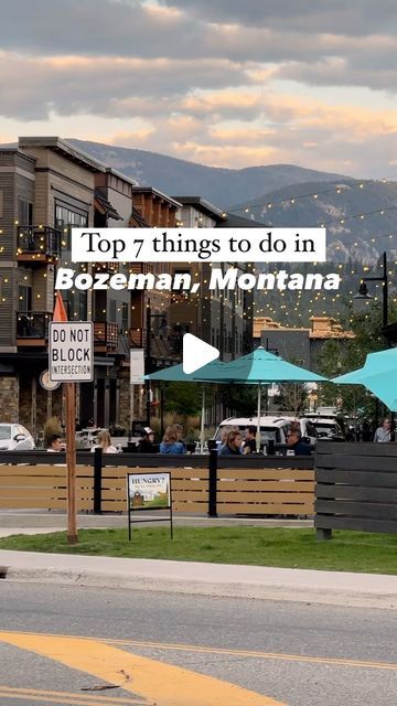 Nicole Pang 🌵 Solo Hiking + USA Travel + Vanlife on Instagram: "Bozeman has my heart and all of my money   #bozeman #montana #bozemanmontana #bozemanhotsprings #lewisandclarkcsverns" Best Places To Stay In Montana, Downtown Bozeman Montana, Bozeman Montana Summer, Bozeman Montana Summer Outfits, Bozeman Hot Springs, Travel Montana, Montana Summer, Hiking Usa, Solo Hiking