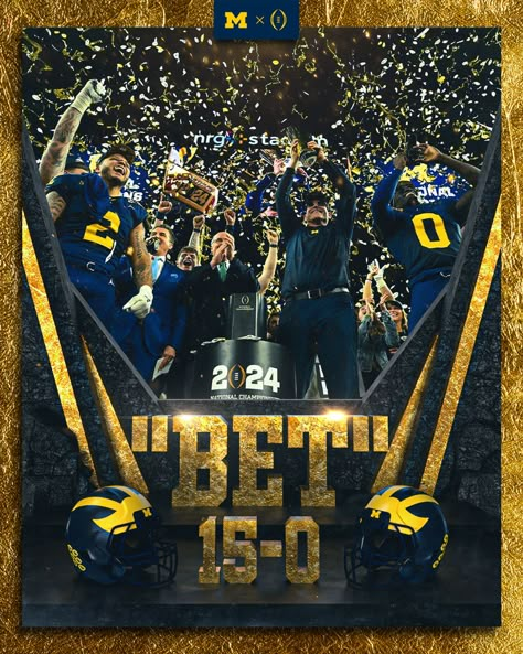 MICHIGAN “NATIONAL CHAMPIONS” WOLVERINES......15-0....AWESOME.... Michigan Go Blue, Maize And Blue, University Of Michigan Wolverines, Ninja Turtles Funny, Wolverines Football, Michigan Wolverines Football, Michigan Sports, Go Big Blue, Jalen Hurts