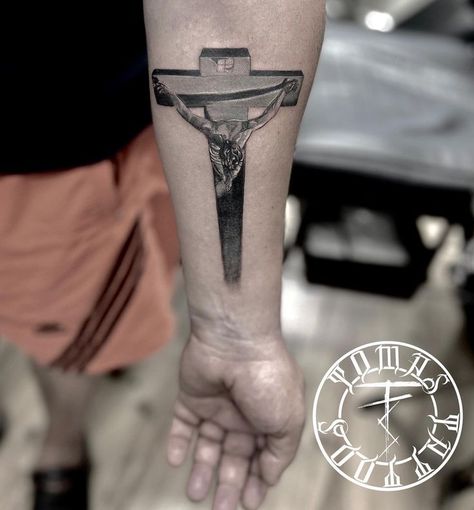 Jesus Christ Tattoo, Christ Tattoo, Salvador Dali, Dali, St John, Triangle Tattoo, Tattoos