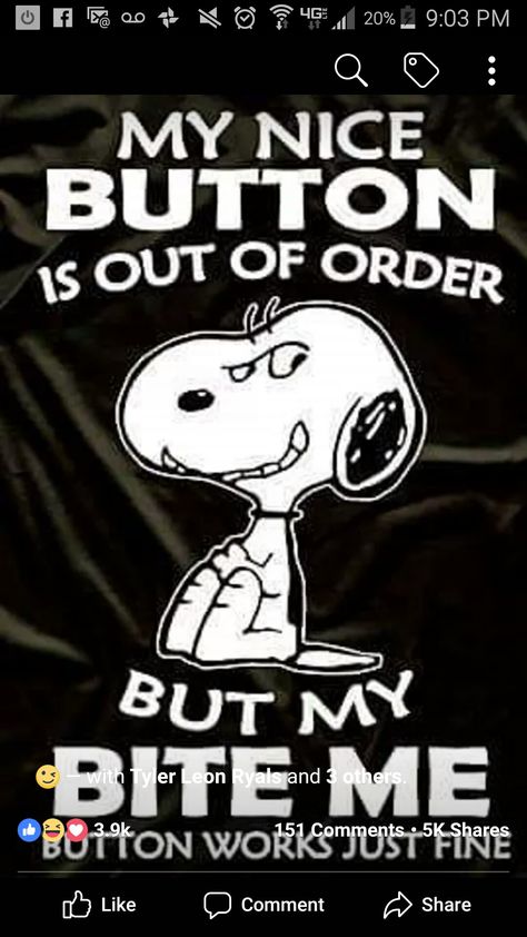 Peanuts Quotes, Don't Mess With Me, Out Of Order, Snoopy Funny, Snoopy Quotes, Snoopy Pictures, Snoopy Love, Bite Me, Peanuts Gang