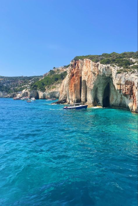 Zakynthos Greece Laganas Ocean Boat Zakynthos Greece, Ocean Boat, Summer Time Pictures, Bali, Greece, Water