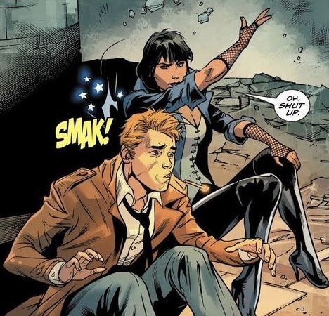 John Constantine And Zatanna, Constantine And Zatanna, Zatanna Justice League Dark, Constantine Comic, Zatanna Zatara, Comic Pages, Justice League Dark, John Constantine, I'm A Loser