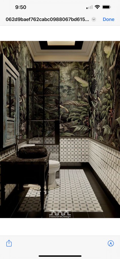 Toilet Vintage Design, Villa Interior, Deco Bathroom, Washroom Design, Dark Home Decor, Dark Home, Bathroom Inspiration Decor, Bathroom Design Luxury, Beautiful Bathrooms