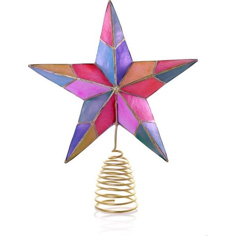 Discover the 5 Point Spectrum Star Tree Topper from Cody Foster. Shop Ornaments & Toppers and more from Maisonette's curated selection. Christmas Star Tree Topper, Winter Christmas Decor, Cody Foster, Star Tree, Spring Tree, Star Tree Topper, Star Christmas, Rainbow Star, Holiday Christmas Tree