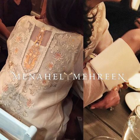 Menahel Mehreen Menahel And Mehreen, Natasha Khan, Eastern Wear, Ash Brown Hair Color, Neck Lines, Pakistani Style, Fashion 2014, Desi Clothes, Kurti Collection