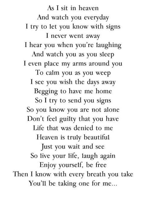 As I sit in Heaven As I Sit In Heaven, Letter From Heaven, Sympathy Quotes, Miss You Dad, Quotes Family, Miss You Mom, Heaven Quotes, Memorial Poems, After Life