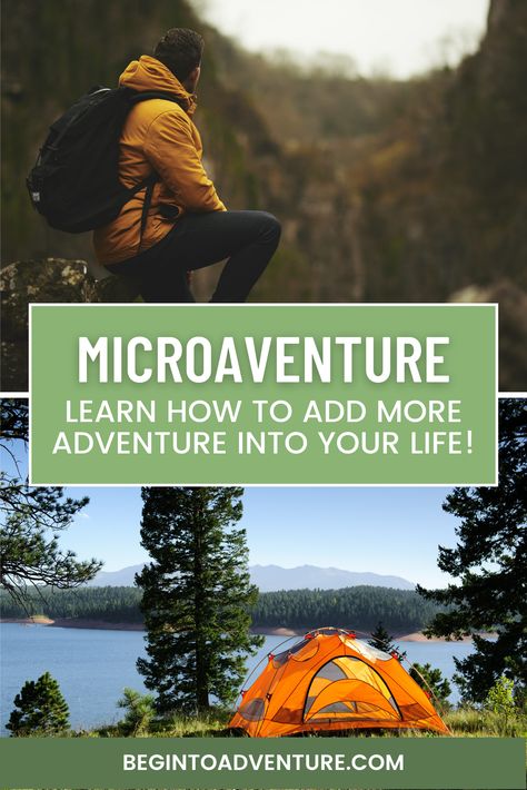 Spice up your life by taking a microadventure! Microadventures are quick, low-cost adventures close to home that allow you to experience the thrill of a travel-filled journey without having to go far. Want to know how to plan and add more adventure in your life? Read this blog post for advice and tips on microadventures! How To Be More Adventurous, Micro Adventure Ideas, Micro Adventure, Travel Blog Post Ideas, Eerie Places, Camping Inspiration, Choose Your Own Adventure, Adventure Lifestyle, Spice Up Your Life