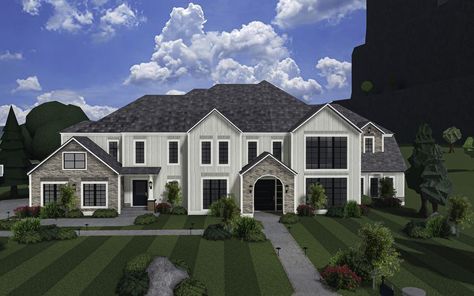 Home Lay Out House Plans, Bloxburg House Layouts Suburban, Suburban Bloxburg House Layout, Bloxburg House Layouts 2 Story Family Home, Bloxburg Black Family House Layout, Bloxburg Farmhouse Exterior, House Exterior Big, Layout House Floor Plans, Bloxburg Farmhouse Layout