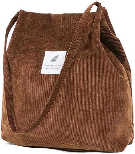 Material: The outer layer of corduroy tote bag is corduroy fabric,inner layer is polyester,Both of them are high quality;Prints: Eco-friendly dyes;100% Brand New.Recyclable and reusable, environmentally friendly;Can be used as a Shoulder bag / Shopper tote bag / Ladies handbag / Cross-body bag. Corduroy Purse, Corduroy Tote Bag, College Casual, Tote Bags For School, Quilted Bags, Everyday Tote Bag, High Quality Prints, Toy Hauler, Corduroy Fabric