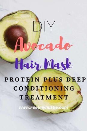 Protein Hair Mask, Avocado Mask, Strengthening Hair, Avocado Hair Mask, Avocado Hair, Conditioning Hair Mask, Diy Hair Masks, Coconut Oil Hair Mask, Hair Mask For Growth