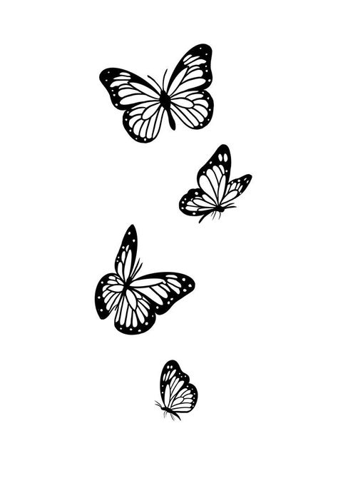 Butterfly Hand Tattoo Stencil, Butterfly Tattoo Stencil, Butterfly Tattoos On Arm, Butterfly Hand Tattoo, Basic Tattoos, Pretty Hand Tattoos, Sharpie Tattoos, Tattoo Ideas Female, Tattoo Style Drawings