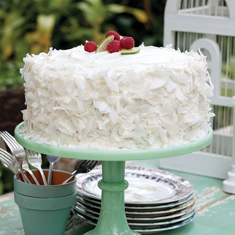 Coconut Lime Cake, Lime Cake Recipe, Buttermilk Frosting, Paula Deen Recipes, Pear Cake, Lime Cake, Zucchini Cake, Paula Deen, Canned Coconut Milk