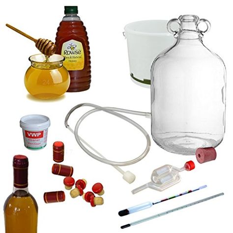 Traditional Mead Honey Wine Making Kit Full Starter 6 Bot... https://www.amazon.co.uk/dp/B00QTE7R34/ref=cm_sw_r_pi_dp_U_x_TlEkAbFTFWHM1 Making Mead, The Addams Family Halloween, How To Make Mead, Food Grade Buckets, Family Halloween Party, Wine Making Kits, Honey Wine, Traditional Roses, Recycled Wine Bottles