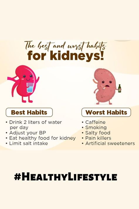 The best and worst habits for kidneys. Click the link in this page to read a beautiful article about "10 Ways to Develop Healthy Habits". #healthylifestyle #healthierlifestyle #healthykidneys #healthykidneysdiet #healthymeals #fitnessaesthetic #fitnessgoalideas Kidney Pain, Kidney Recipes, Healthy Kidneys, Developing Healthy Habits, Salty Foods, Artificial Sweetener, Workout Aesthetic, Good Habits, Good Health