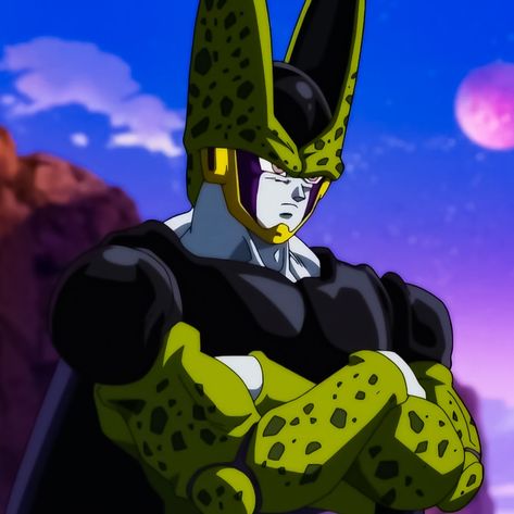 Cell Pfp Dragon Ball, Perfect Cell Pfp, Perfect Cell Icon, Dbz Villains, Cell Dragon Ball Z, Cell Perfecto, Cell Dragon Ball, Quality Pfp, Cell Dbz